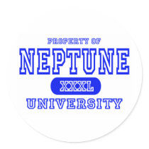 Neptune University stickers