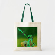 Neptunes Fountain, Alexanderplatz, Berlin(n2b) Tote Bag