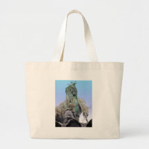 Neptunes Fountain, Alexanderplatz,Berlin,Sky(n1c) Tote Bags
