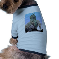 Neptunes Fountain, Alexanderplatz,Berlin,Sky(n1c) Doggie Tee Shirt