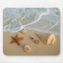 Neptune's Gifts (Shells) Mouse Pad