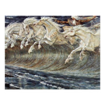 Neptune'S Horses By Crane Walter Invites