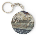Neptune'S Horses By Crane Walter Keychains