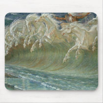 Neptunes Horses Mousepad by Angels_Love_Gifts Neptunes Horses Mousepad