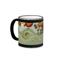 Neptune's MOONS - Abstract Coffee Mugs