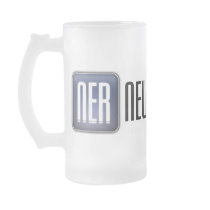 NERの曇らされたガラスのマグ マグカップ