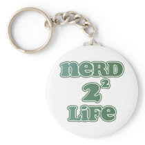 Nerd 4 Life Keychain