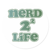 Nerd 4 Life Stickers