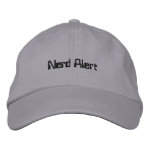 Nerd Alert Cap Embroidered Baseball Cap Nerd Alert Cap Embroidered Baseball Cap