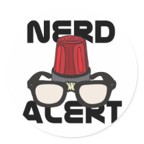 Nerd Alert! stickers by Joee3030 Nerd Alert! stickers
