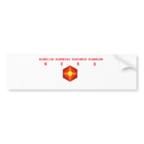 Nerd Binary Bumper Stickers
