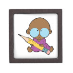Nerd boy big glasses & pencil premium gift boxes