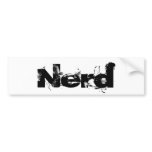 Nerd Bumper Stickers