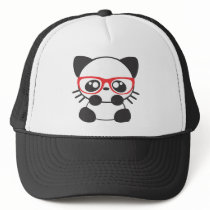 Nerd Cat Mesh Hats