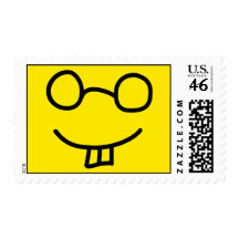 Nerd Emoticon Stamps
