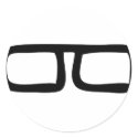 nerd eyeglasses stickers by Tomaniac nerd eyeglasses stickers