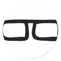 nerd eyeglasses stickers by Tomaniac nerd eyeglasses stickers