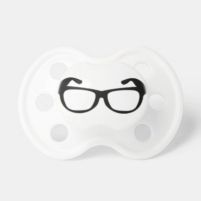 Nerd Glasses Pacifier BooginHead Pacifier