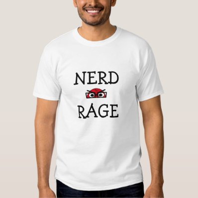 nerd guy, NERD, RAGE T-shirt