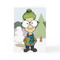 Nerd in Winter cards by wislander Nerd in Winter cards