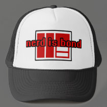 Nerd is Bond hats