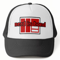Nerd is Bond hats