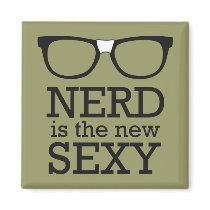 Nerd Is The New Sexy Fridge Magnet