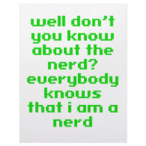 Nerd is the Word letterhead