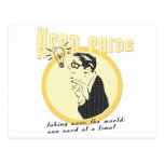 Nerd pride postcards
