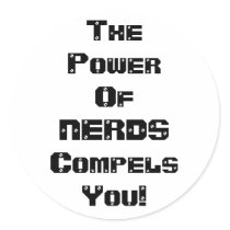 Nerd Sticker stickers