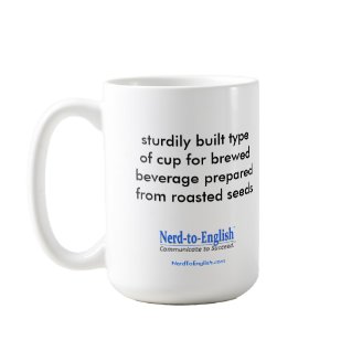 Nerd-To-English Coffee Mug