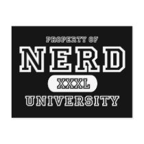 Nerd University Dark postcards