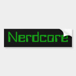 Nerdcore bumper one Nerdcore bumper 1 bumper sticker