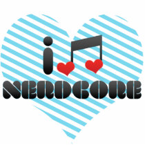 Nerdcore fan photo cut out