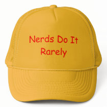 Nerds Do It Rarely hats