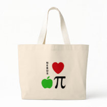 Nerds Love Apple Pie Tote Bags