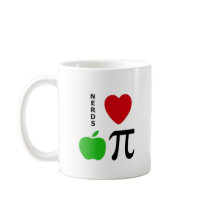 Nerds Love Apple Pie Coffee Mug