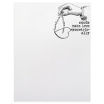 Nerds Make Love Symmetrically Letterhead Design