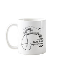 Nerds Make Love Symmetrically Coffee Mug