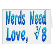 Nerds Need Love cards