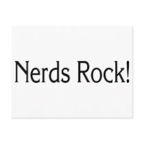 Nerds Rock postcards