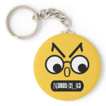 Nerds Rule Key Chain