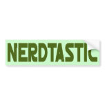 Nerdtastic Bumper Sticker