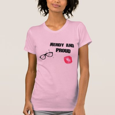 Nerdy and Proud Women's T-Shirt