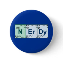 NErDy Pinback Button