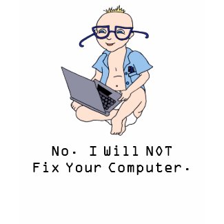 Nerdy Computer T-Shirt shirt