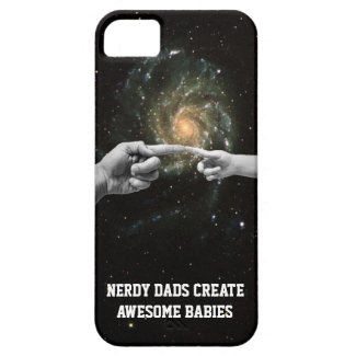 nerdy dads create awesome babies iphone cover case