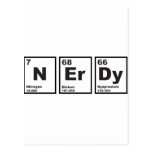 Nerdy Elements Postcard