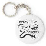 Nerdy, Flirty and Naughty Key Chains