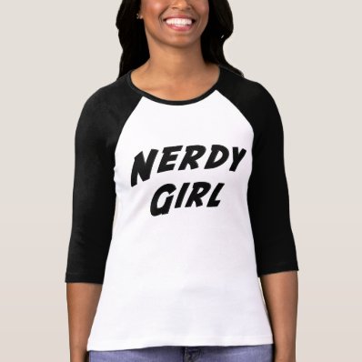 Nerdy Girl Superhero Shirt